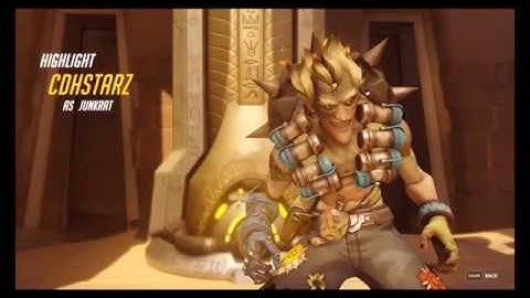 Junkrat Rip-Tire Double Kill (Junkrat highlight - Overwatch)
