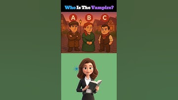 Guess Who Is The Vampire ? #viralshorts #shorts #riddles #quiz