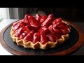 Fresh Strawberry Tart - Easy "Free-Form" Strawberry Tart Recipe