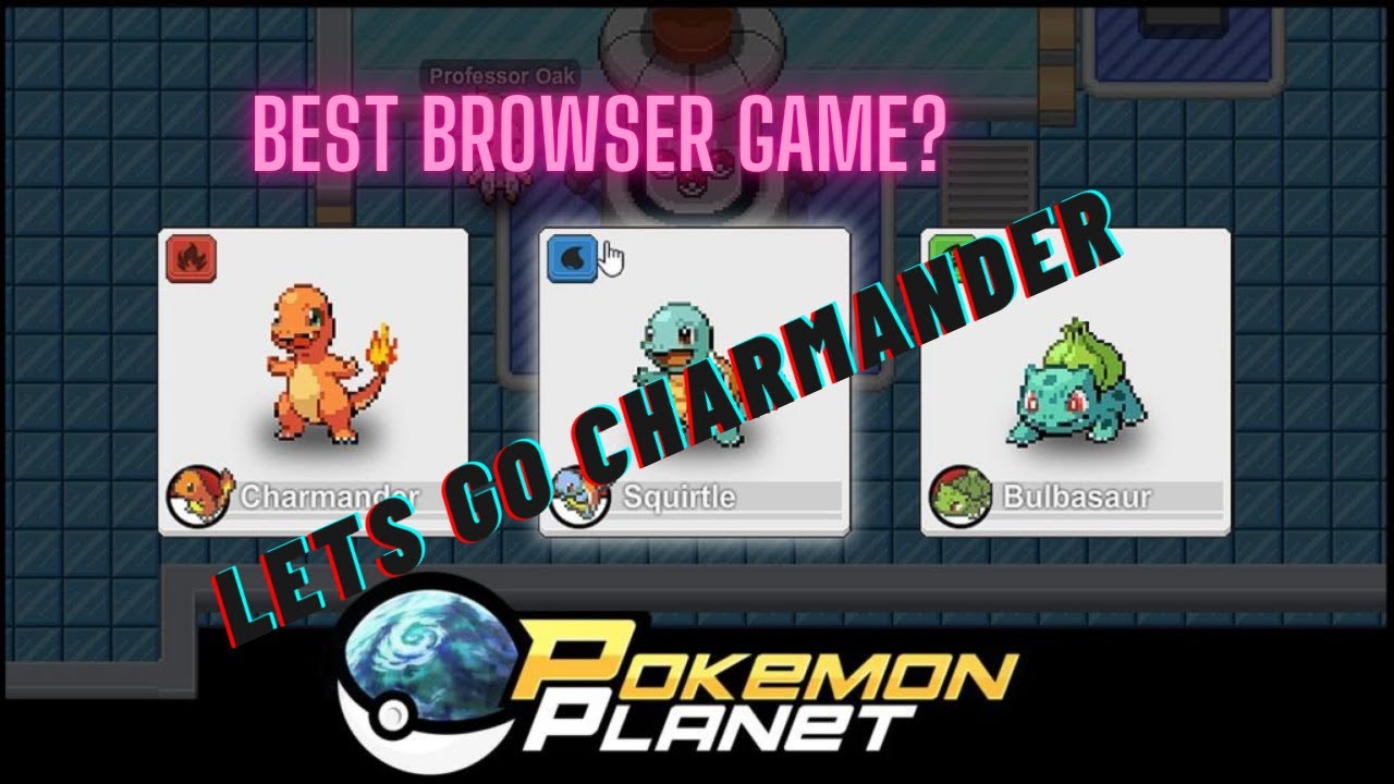 Best browser game!!! ||Pokemon Planet|| Gameplay
