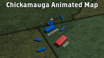Chickamauga: Animated Battle Map
