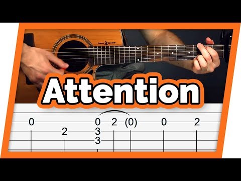 Attention - Charlie Puth - Guitar Lesson (Tutorial) - Riff