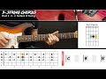 Sultans of swing  dire straits  guitar lesson  triads chords