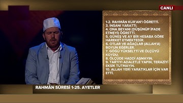 Rahman (1-25) Kur'an-ı Kerim Tilaveti (Aşir)