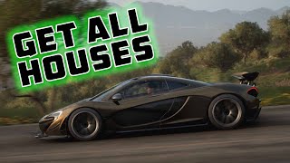 how to unlock all houses in forza horizon 5