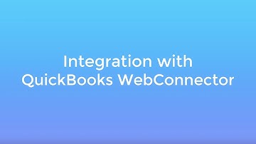 QuickBooks WebConnector