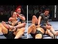 Amanda Nunes Gets Strangled And The Panic In Her Eyes Says It All!