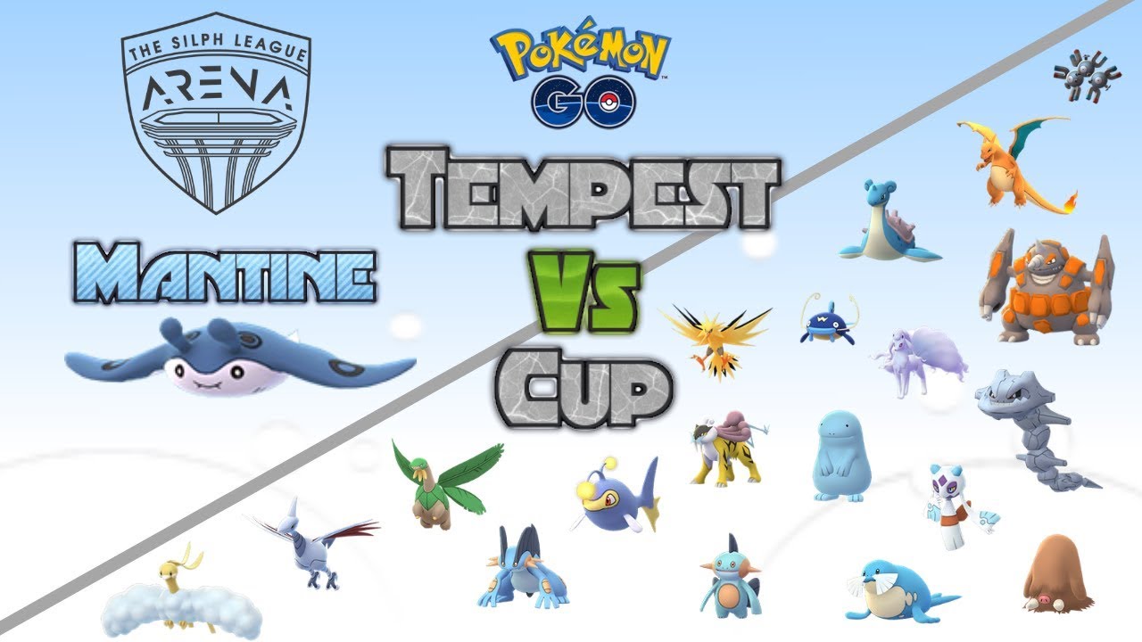 MANTINE - TEMPEST CUP META - POKEMON GO PVP