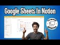 How To Embed Google Sheets Into Notion | Complete Step-by-Step Guide (2026)
