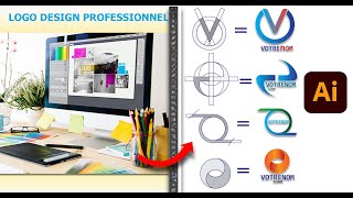 Tuto détaillé: comment créer un logo pas à pas sur Illustrator pour débutant