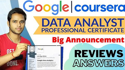 Google Data Analytics Professional Certificate | ANSWERS and Review | with PDF notes | Coursera