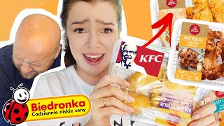 Oczekiwania vs Rzeczywistość GOTOWY obiad z Biedronki.... Jak z KFC?
