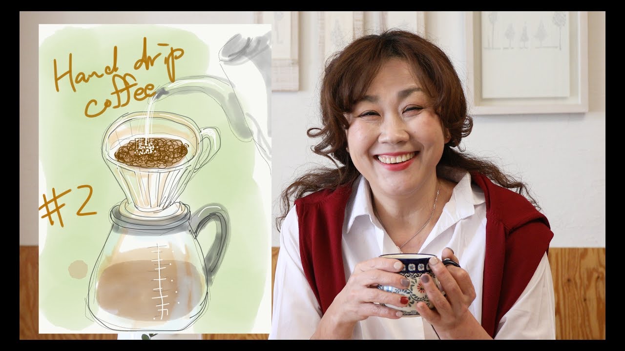 [eng/chinese sub]2 고노 드립퍼로 핸드드립 커피 만들기(how to make hand drip coffee