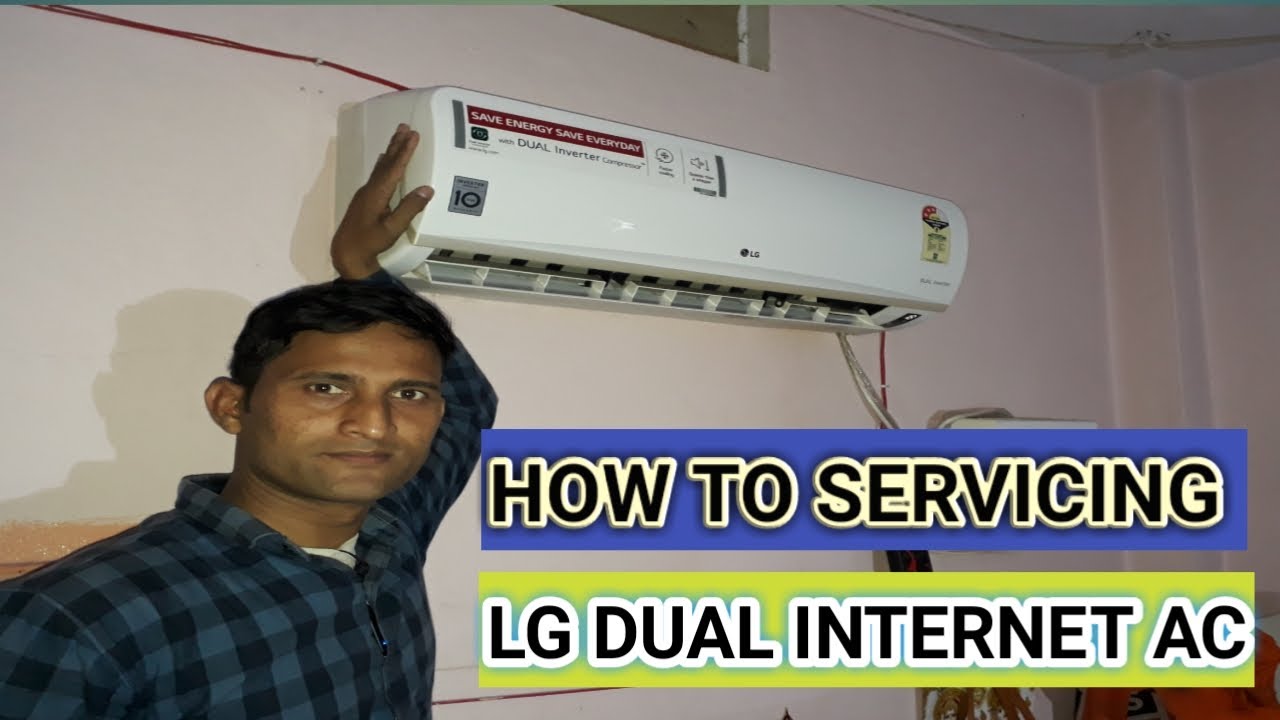 How to AC Servicing LG Dual Inverter|Ac Cleaning|How to Open LG Dual