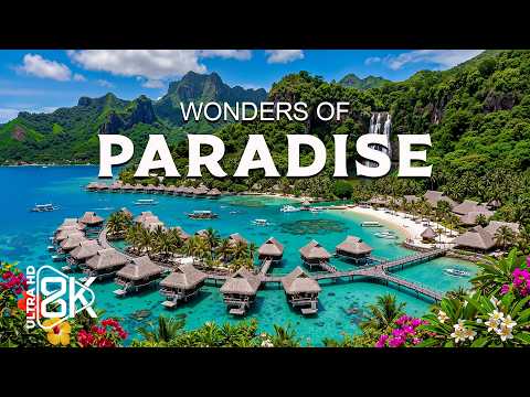 Wonders of Paradise – Explore Exotic Islands, Lush Jungles, and Pristine Shores | Travel Video 4K