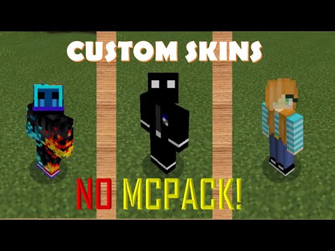 How to Get Custom Skins in Minecraft Education Edition - No MCPack! 