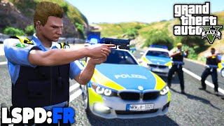 GTA 5 LSPD:FR - SCHIESSEREI und ENTFÜHRUNG! - Deutsch - Polizei Mod #92 Grand Theft Auto V