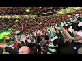 Youll never walk alone  celtic vs atletico madrid  a show of support to palestine