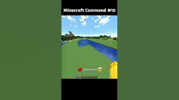 Ground Flattering🛣️ Minecraft Commands pt.10 #minecraftcommands