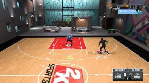 NBA 2K21 first snatch block