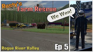 Survival Roleplay / Rusty’s Farm Rescue / Ep 5 / We Won! / FS22 / PS5 / RustyMoney Gaming