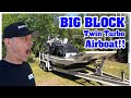 Big block twin turboairboat ksr shop update march 2024