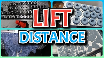 Masterclass Lift Distance Resin Print Setting