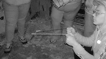 Dowsing rod session video