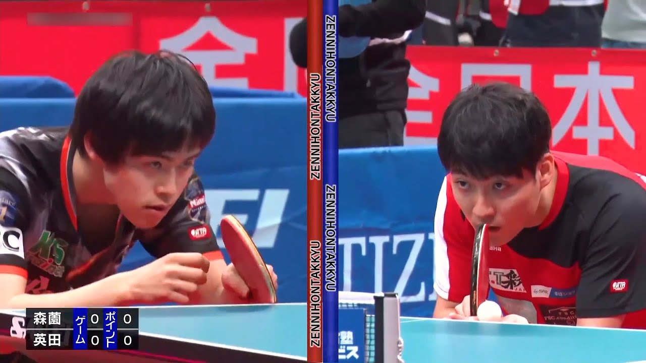 Масатака Моризоно против Сатоси Хидэты | Чемпионат Японии по настольному теннису 2021 года (1/8)