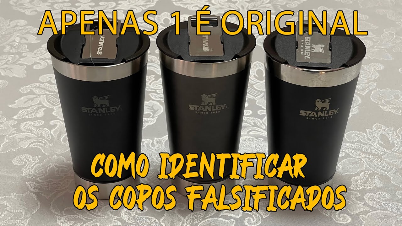 COMO IDENTIFICAR COPO STANLEY ORIGINAL - DICA FÁCIL E RÁPIDA 