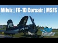 Milviz FG-1D Chance Vought Corsair for Microsoft Flight Simulator