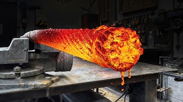 From Steel Bar to Battle-Ready Kukri – Full Forging Process