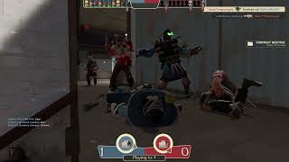 Engineer executes Demoman for saying the N-word