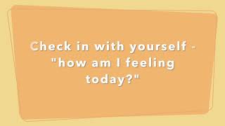 Do a Feelings Check In