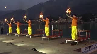 Ganga Aarti at satrudhan ghat rishikesh