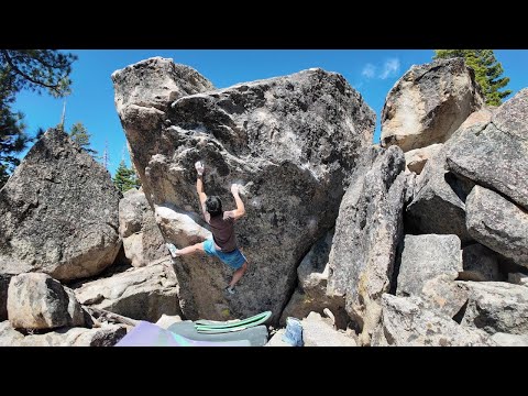 Beta Video for climb Stabbing Caesar v7, Lake Tahoe