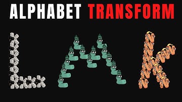 Alphabet Lore Snakes transform but Guess Letter (Part 7)