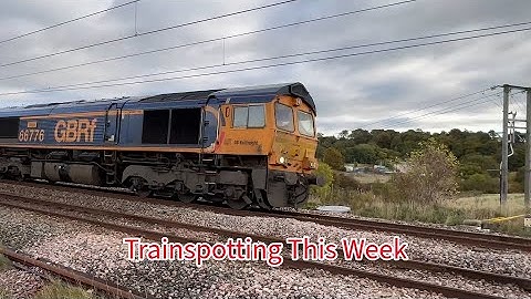 Trainspotting This Week – South of Durham | Class 56, 66, 70, 220, 801 & 802 (12th Oct 2025)