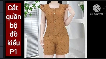 11.Cắt bộ đùi hè kiểu nữ siêu dễ.Cắt Rập quần đùi cơ bản cho người mới học cắt