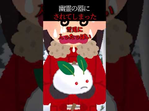 【怖い話】妹のために作った雪兎が悪霊の器にされた