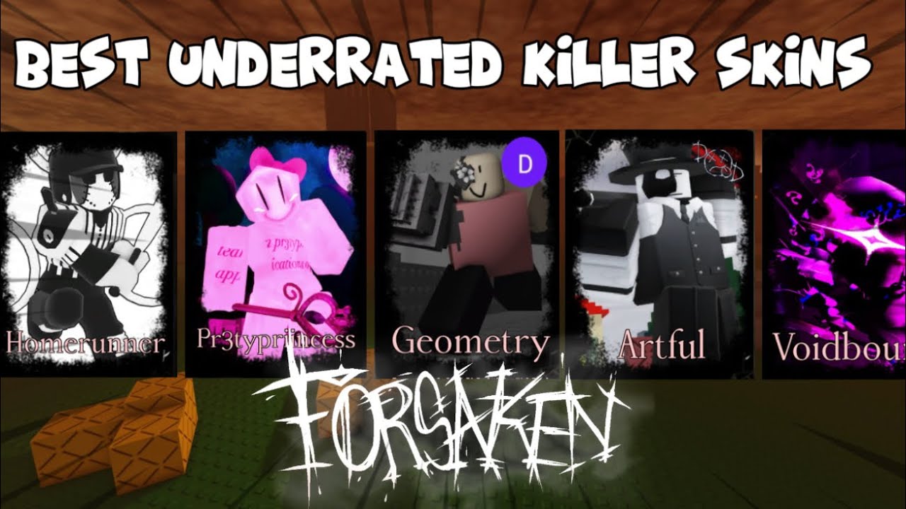 WINNING With The BEST Underrated Killer Skins (Roblox Forsaken) - YouTube