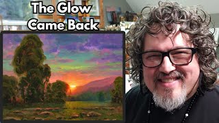 How I Paint Glowing Light in Oil Painting (Warmth, Depth & Atmosphere)