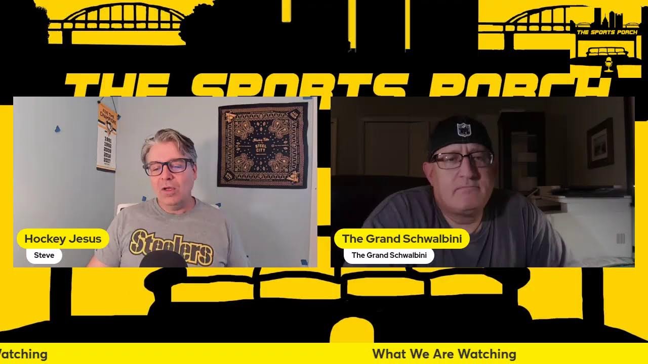 The Sports Porch Black and Gold Steelers Training Camp and Pirates Trade