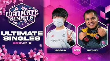 あcola vs Skyjay - Group C Ultimate Summit 6 - SSBU Singles | Steve vs Incineroar