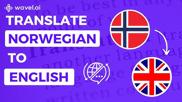 Translate Norwegian Audio to English | AI Audio Dubbing