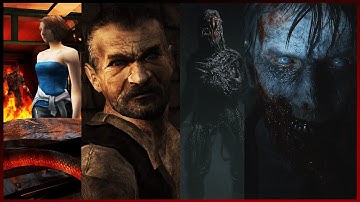 The First Zombie in EVERY Resident Evil Game (1996 - 2021)