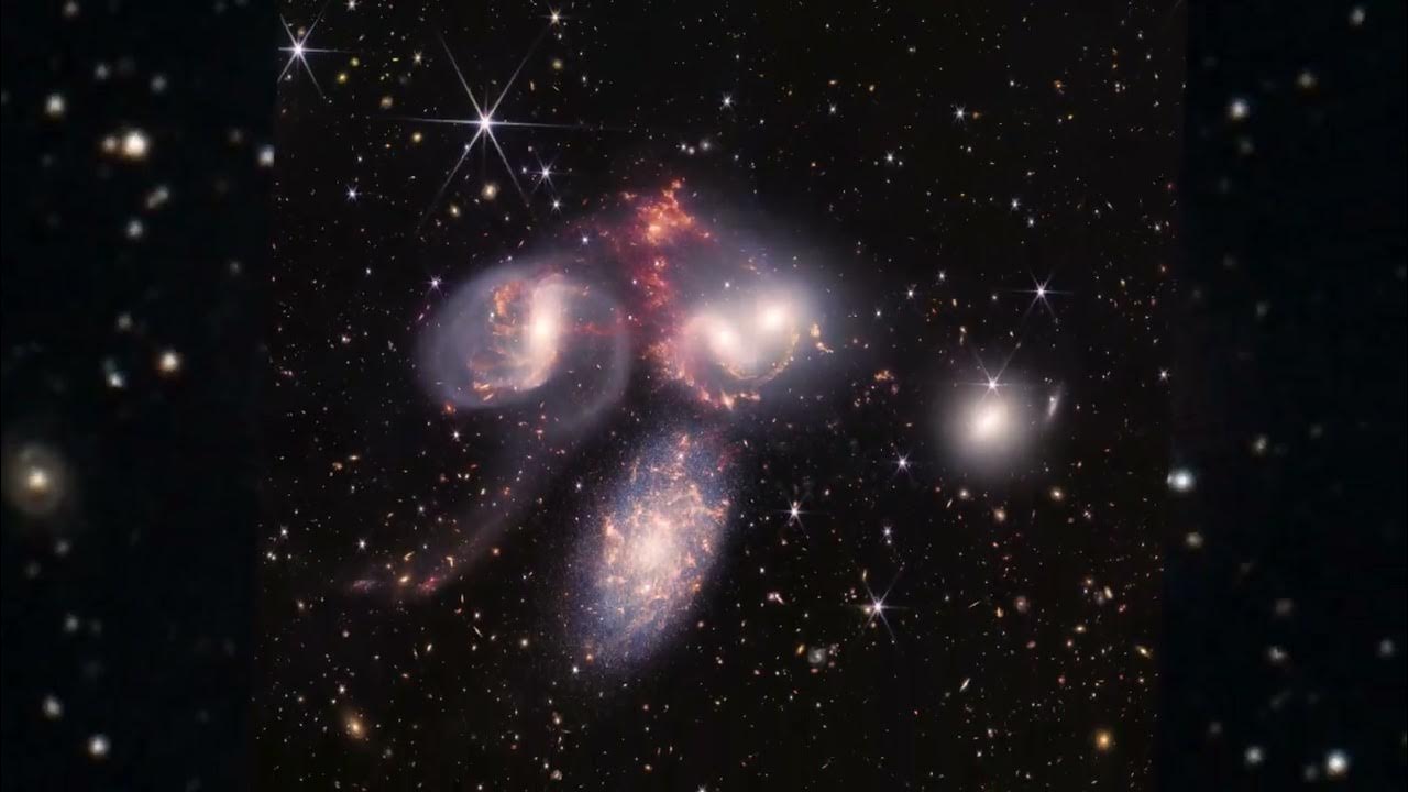 JWST Stephan's Quintet Zoom YouTube