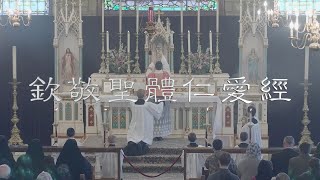 欽敬聖體仁愛經 | Traditional Chinese Catholic Chant after the Words of Consecration and Elevation