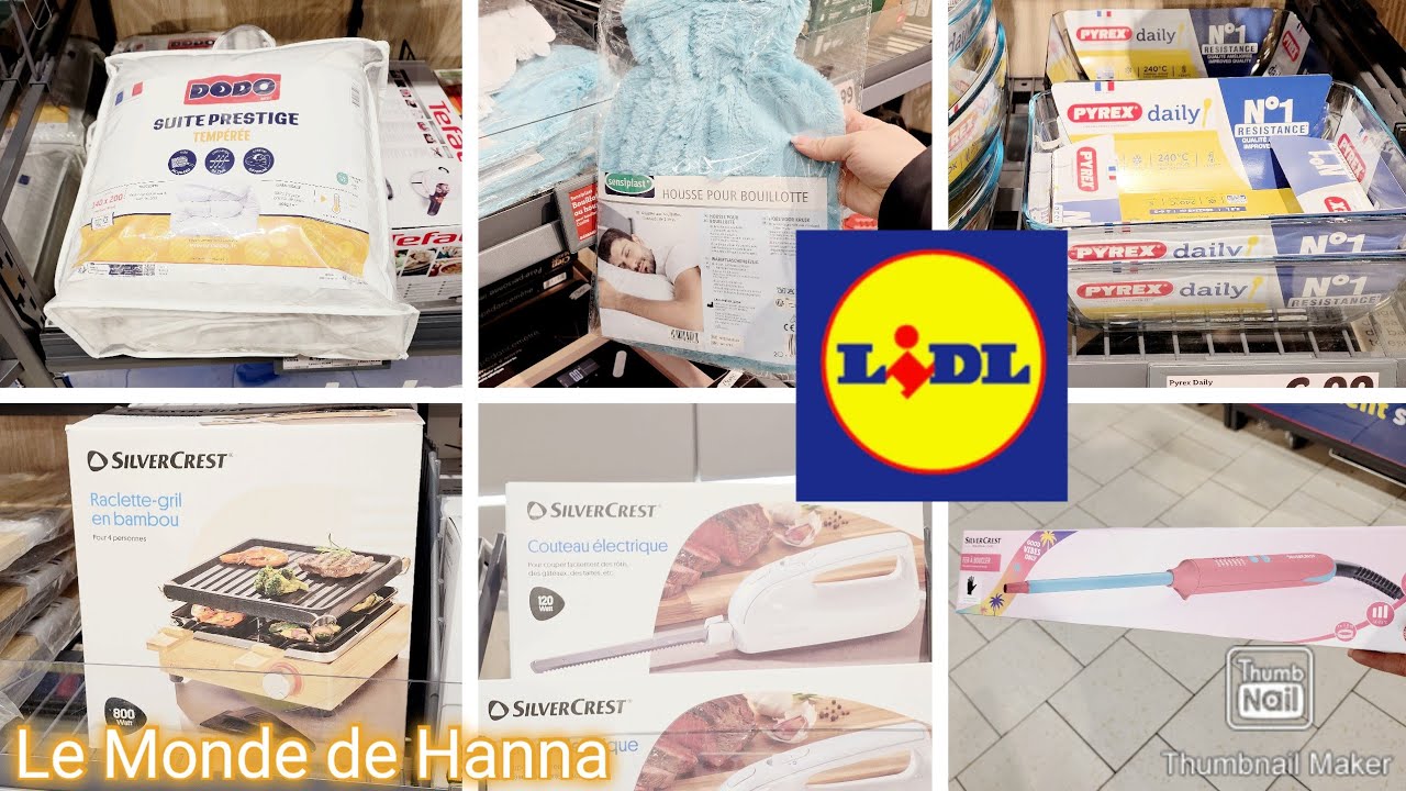 LIDL FRANCE ARRIVAGE 18-01 MAISON 🏠 BONS PLANS 