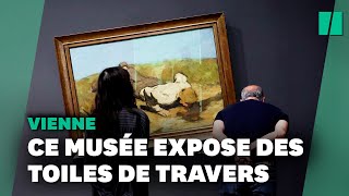 Ces tableaux de Klimt et Schiele dans un musée de Vienne ne sont pas accrochés de travers par hasard